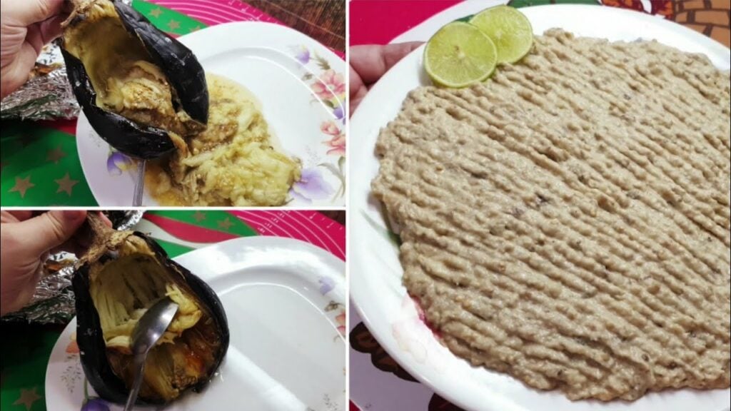طريقة عمل سلطة البابا غنوج بالطريقة الأصلية