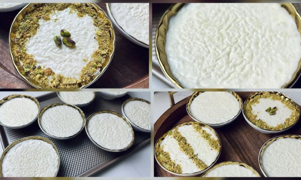 حضري الأرز باللبن الكريمي بخطوات بسيطة للحصول على حلوى منزلية لذيذة تذوب في الفم