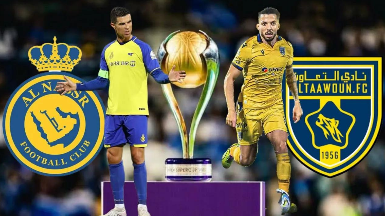 القنوات الناقلة لـ مباراة النصر والتعاون نصف نهائي كأس السوبر السعودي اليوم 2024 /1446