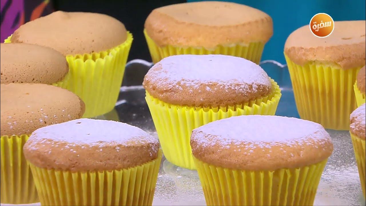 كب كيك الفانيليا الهش بطعم خيالي ورائع