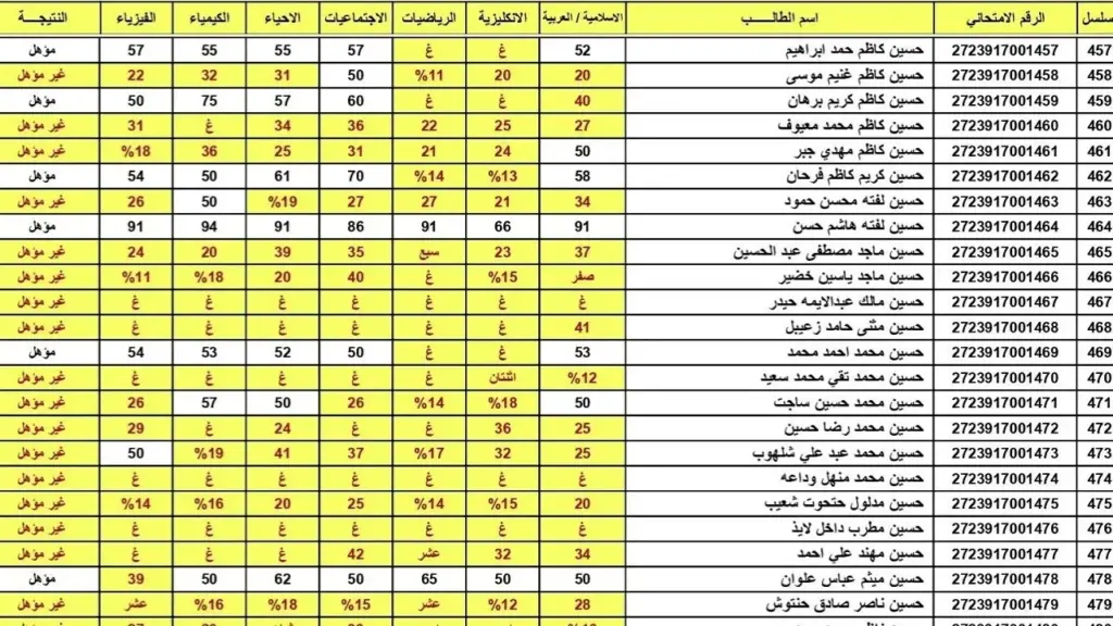 رابط فعال.. استخراج نتائج السادس الابتدائي 2024 الدور الثاني جميع المحافظات فور ظهورها