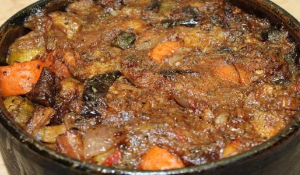 طريقة عمل طاجن اللحمة بالخضار بكل سهولة