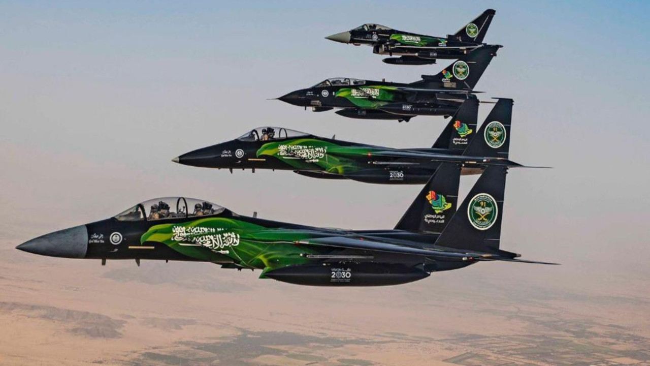 اليوم الوطني للمملكة العربية السعودية.. مواعيد ومواقع عروض القوات الجوية في اليوم الوطني 94