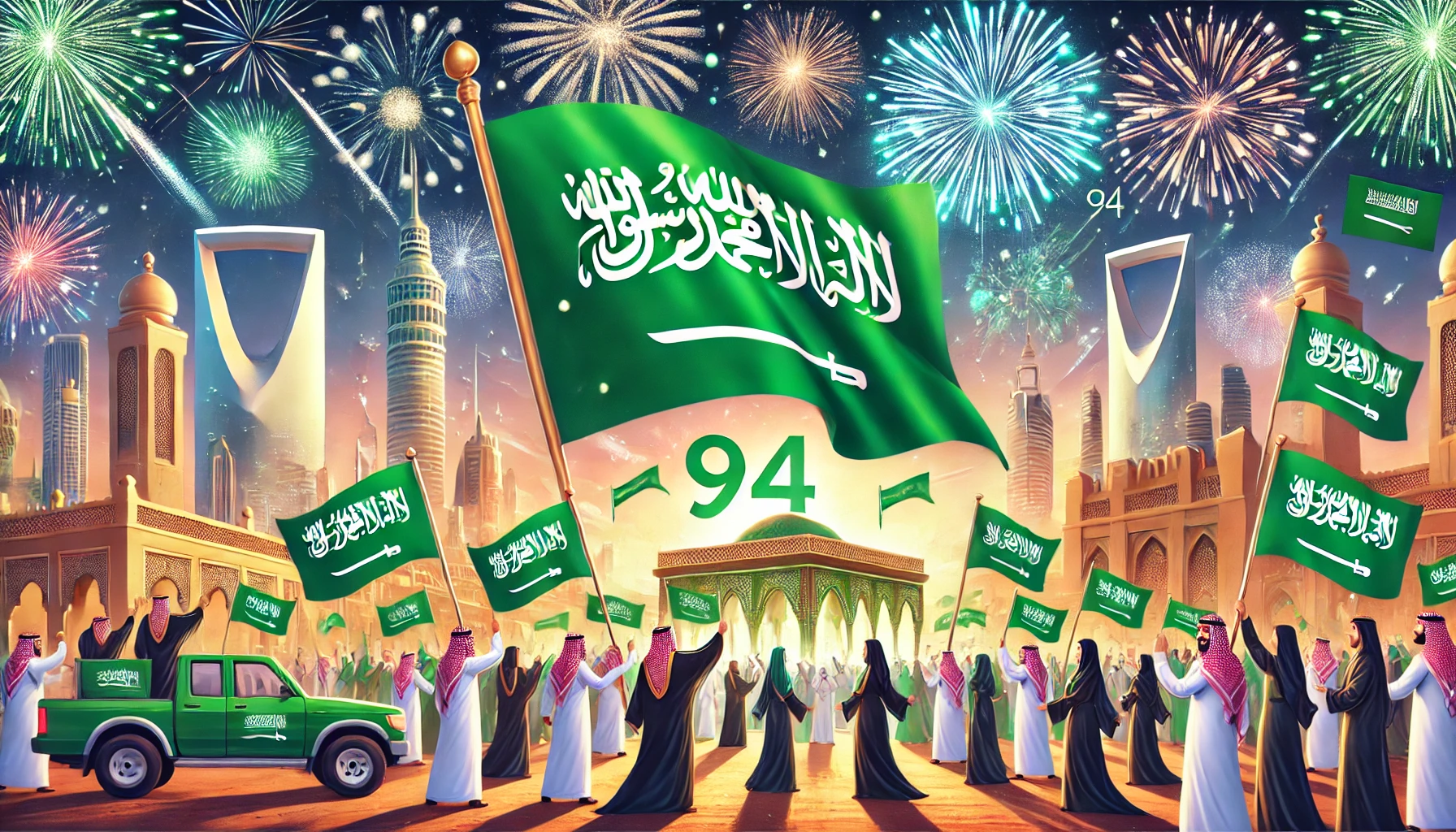 23 سبتمبر.. أجمل عبارات التهاني لذكري اليوم الوطني 94 أرسلها للأهل والأصدقاء