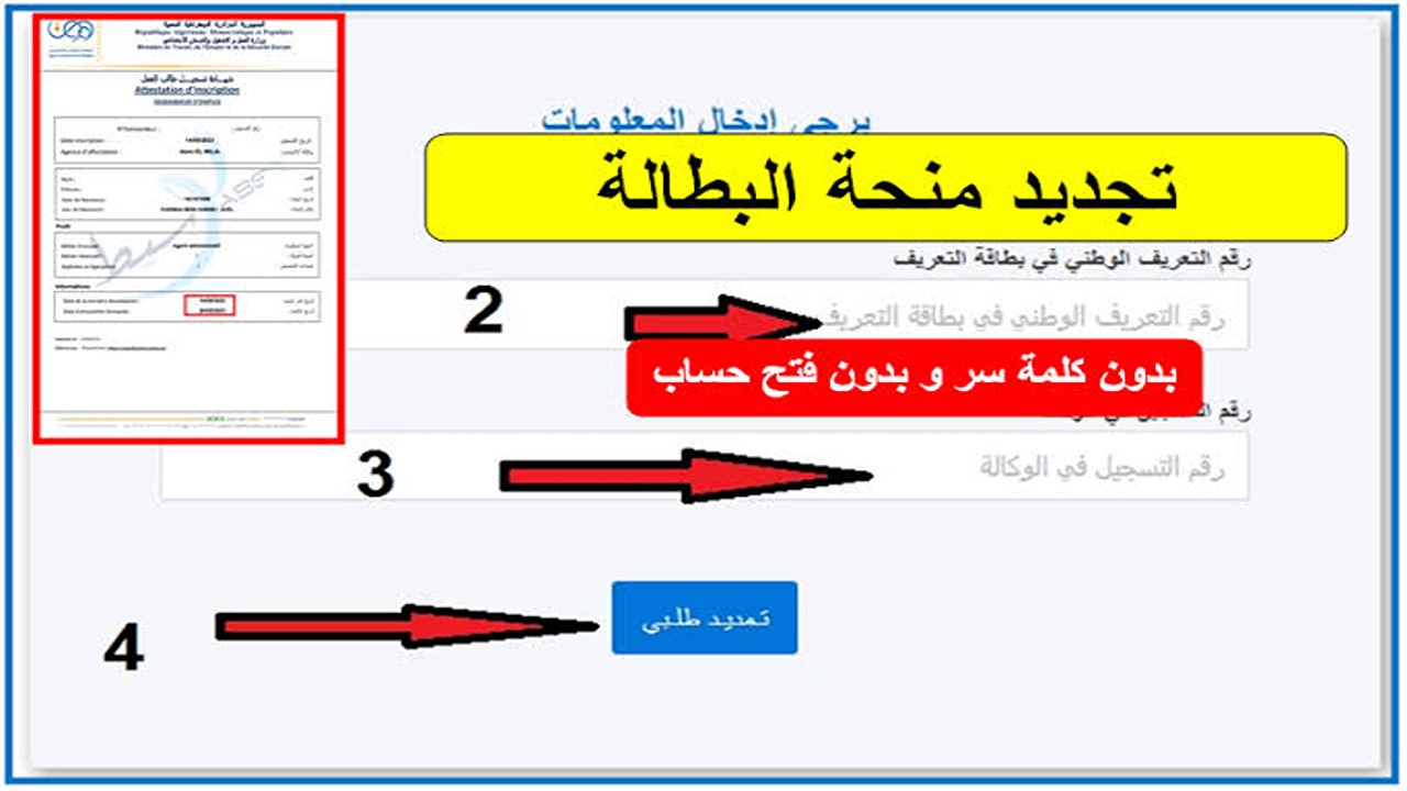 جددها حالا بكل سهولة.. خطوات تجديد منحة البطالة 2024 في الجزائر والشروط المطلوبة للتجديد