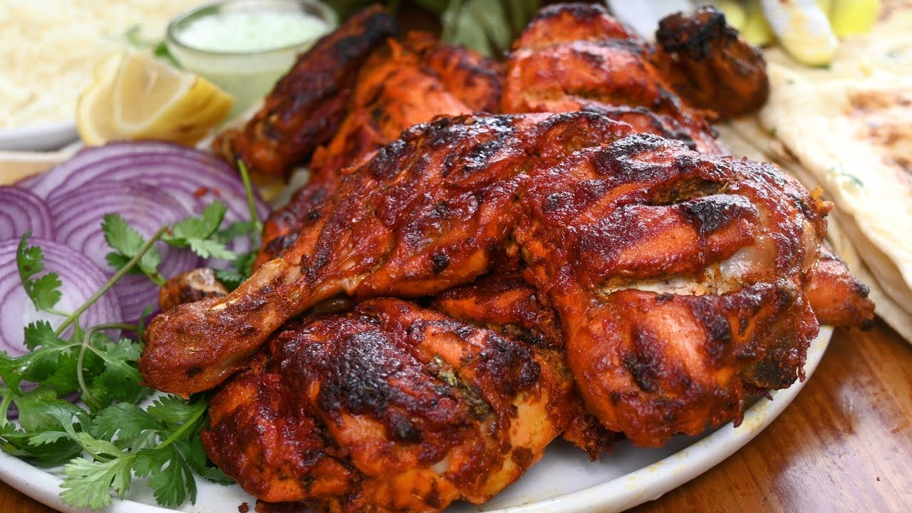 ألذ الأكلات الهندية..طريقة عمل تندوري الدجاج بطعم حار ولا اروع