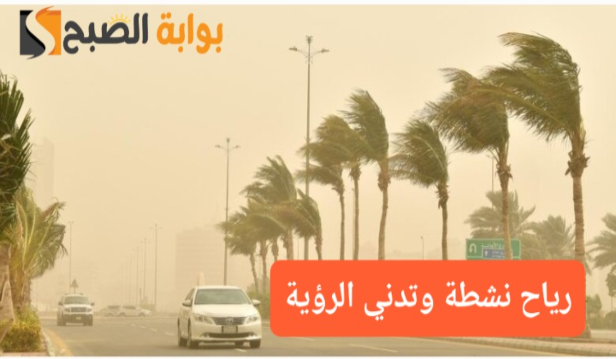 رياح نشطة وتدني الرؤية وأمطار رعدية..تحذير المركز الوطني للأرصاد من طقس اليوم