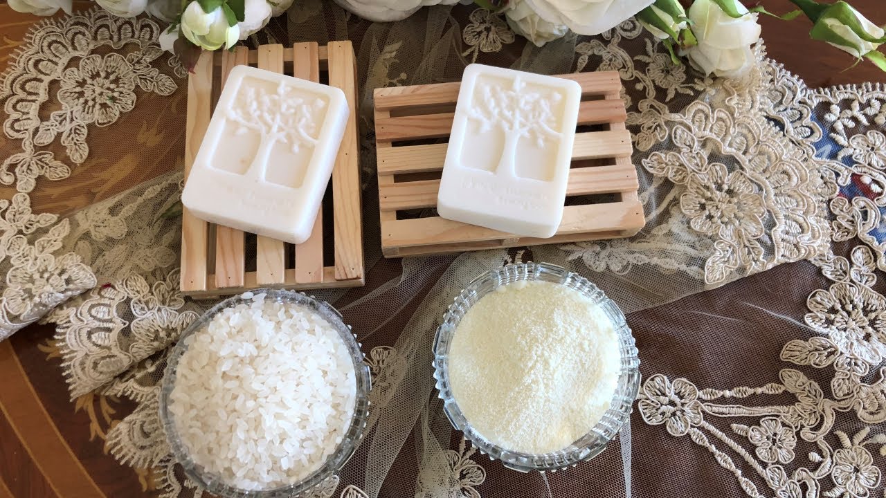 هتكوني زي القشطة.. طريقة عمل صابونة الأرز بلبن لتفتيح البشرة والتخلص من الاسمرار والبقع