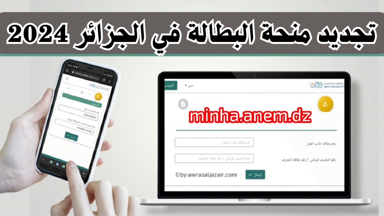 “جددها الآن” لينك التجديد في منحة البطالة بالجزائر 2024 وأهم الشروط المطلوبة