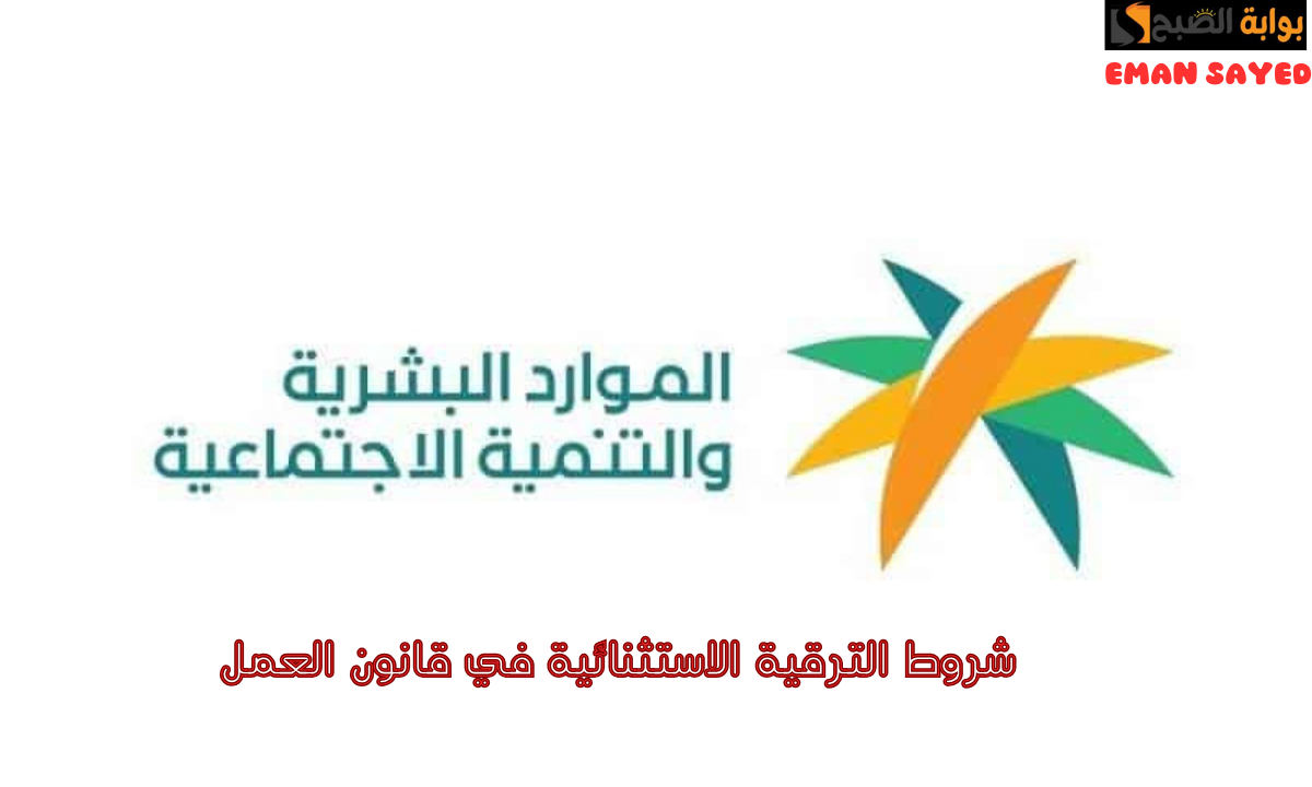 شروط الترقية الاستثنائية في قانون العمل في المملكة العربية السعودية 2024