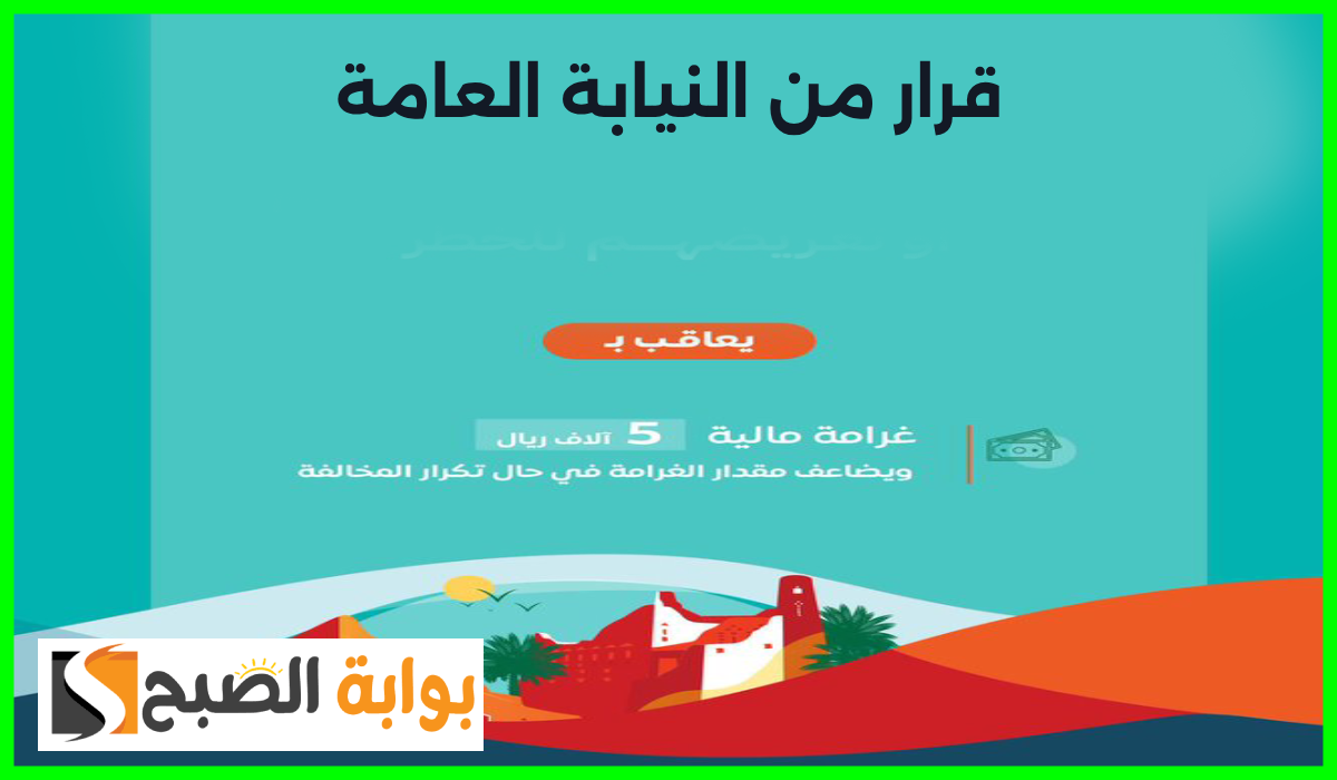 قرار عاجل من النيابة السعودية.. غرامة 5000 ريال على من يرتكب هذا الفعل في اليوم الوطني