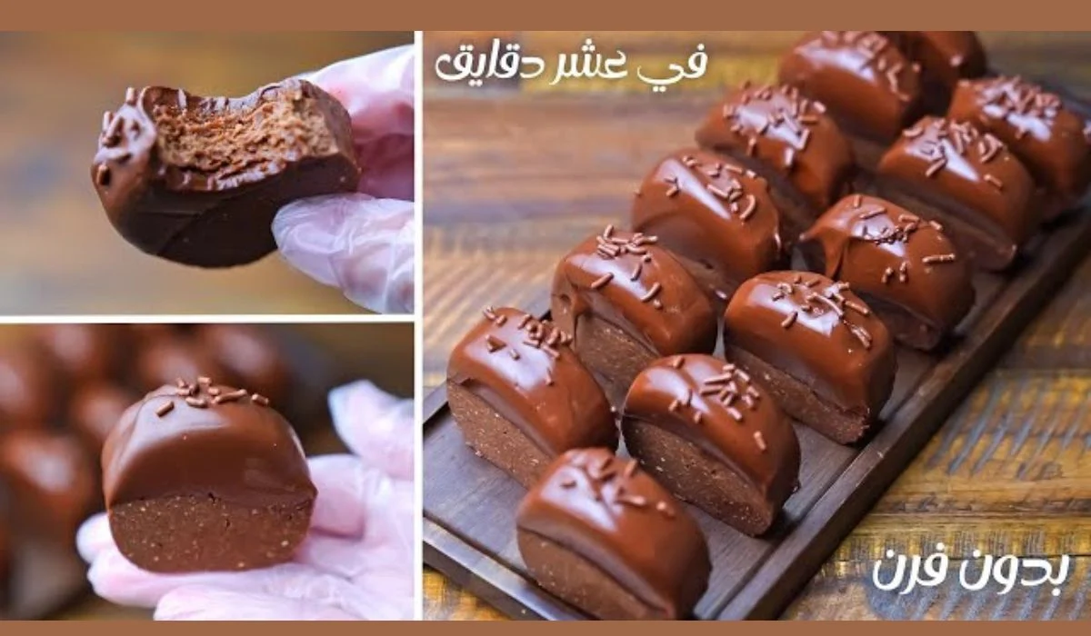 حلوى لذيذة بدون فرن ولا بيض .. جاتوه سريع التحضير في 10 دقائق بطعم روعة بمكونات بسيطة