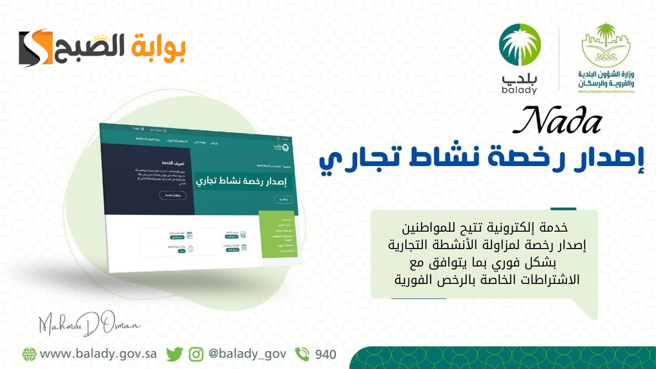خطوات الحصول على خدمات رخصة البلدية عبر منصة بلدي 1446
