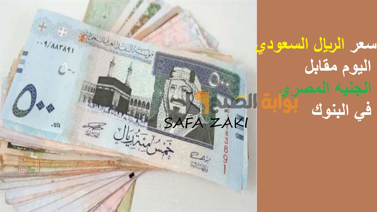 حتغير بكام “SAR إلى جنية مصري” .. سعر الريال السعودي اليوم الاحد 29 سبتمبر 2024 في البنوك المصرية