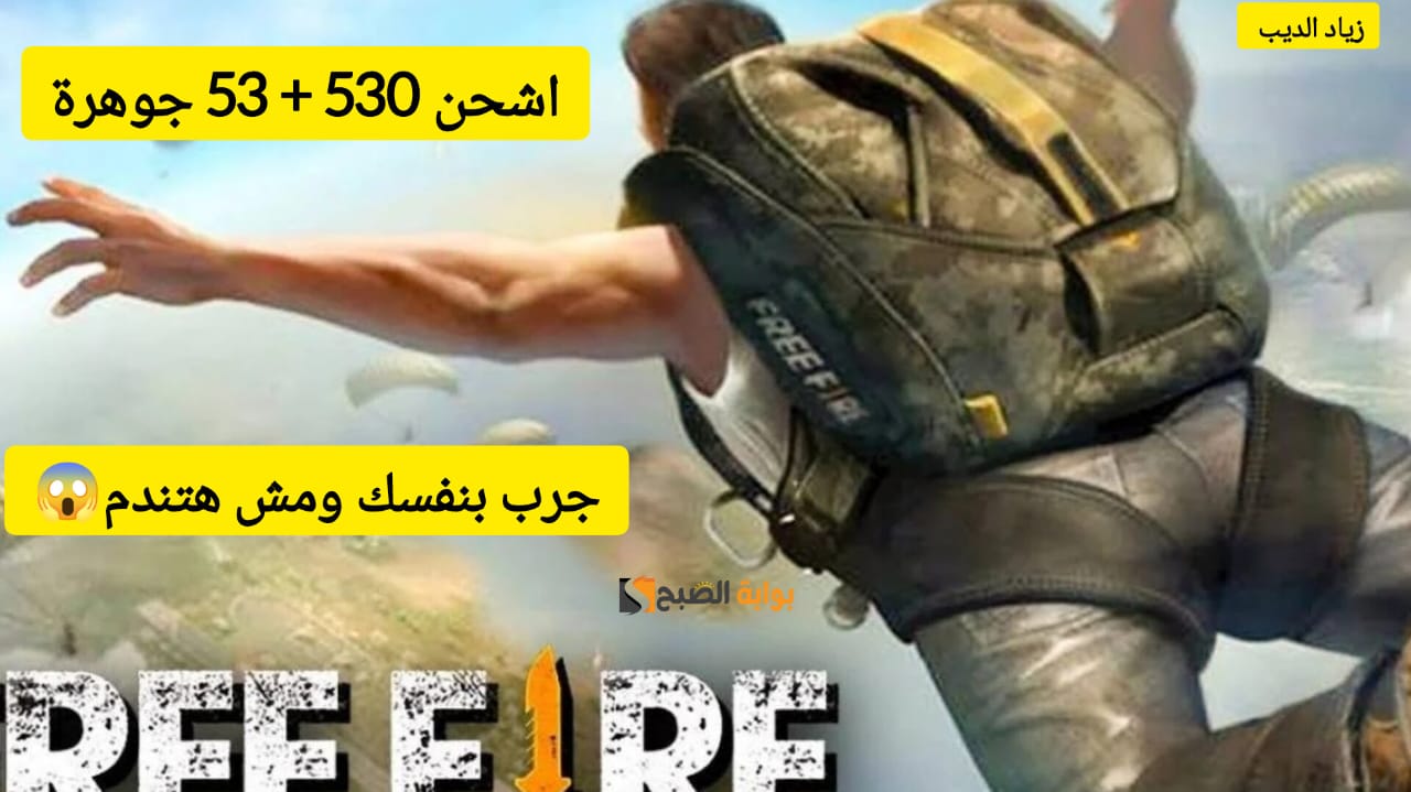 “اشحن 530 + 53 جوهرة سريعًا” .. خطوات تعبئة جواهر لعبة فري فاير Free Fire 2024 من الموقع الرسمي