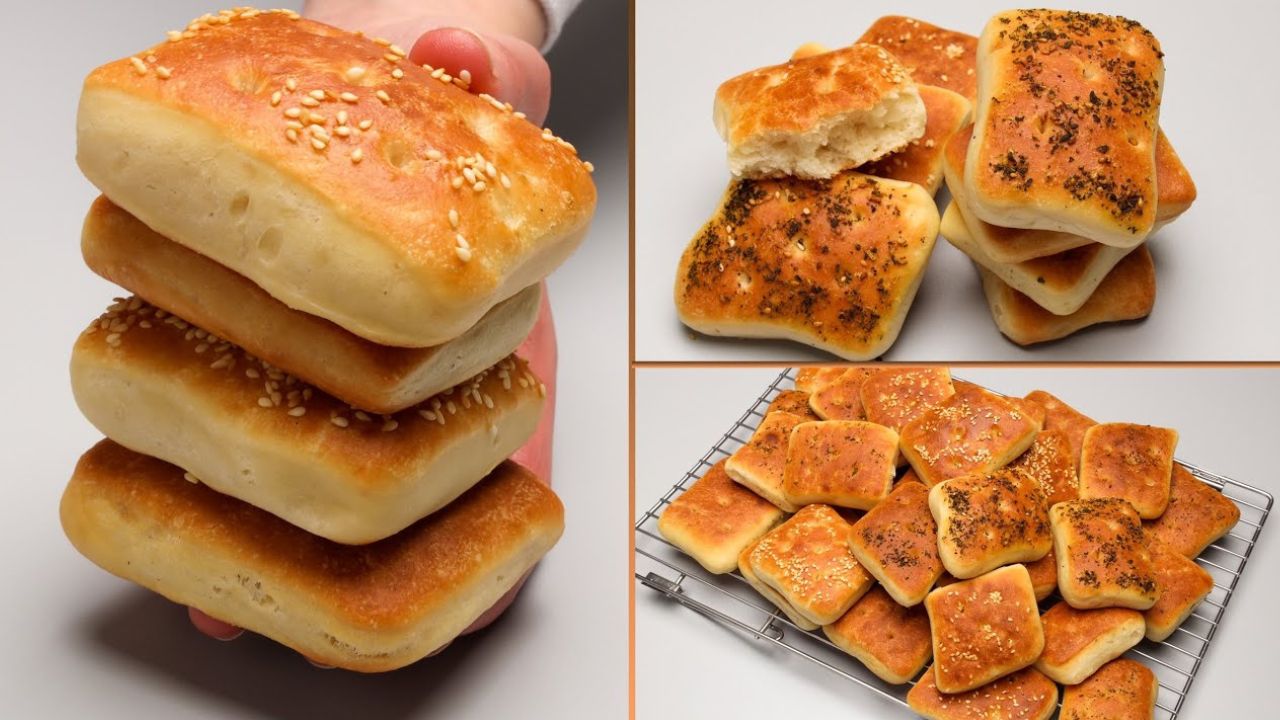خطيرة وبطريقة سريعة .. فطائر هشة بالطاسة لشرب الشاي على الفطار بطعم رائع