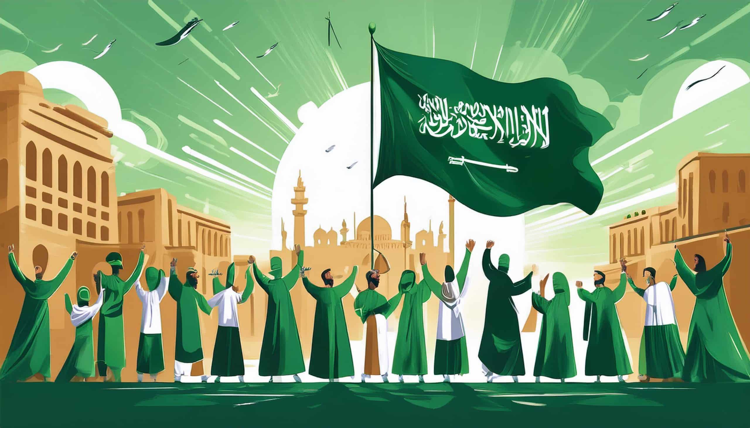 بدء العد التنازلي.. موعد اليوم الوطني السعودي 94 واهم مظاهر الاحتفال به