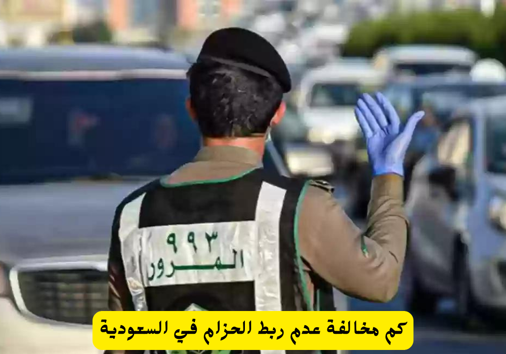 “المرور” يحدد قيمة مخالفة عدم ربط الحزام للراكب في المقاعد الأمامية من السيارة 2024