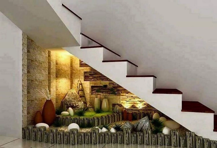 أحدث 5 أفكار لتصميم ديكور تحت الدرج الداخلي 2024