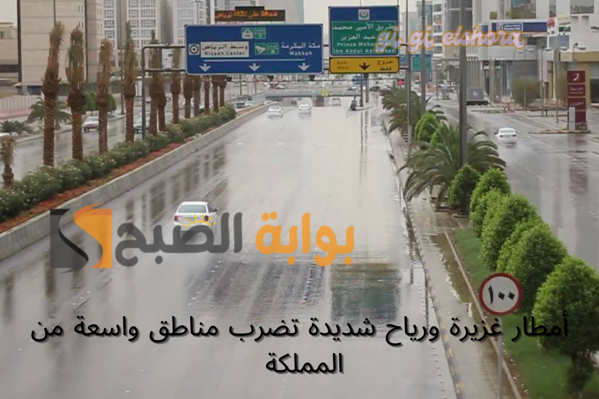 عاجل من الوطني للأرصاد: أمطار غزيرة ورياح شديدة تضرب مناطق واسعة من المملكة