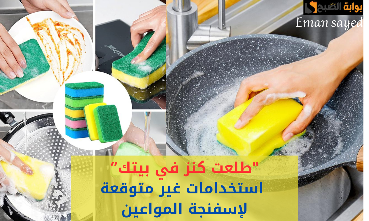 مين كان يصدق؟.. إسفنجة المواعين مش بس لغسيل الصحون.. 10 أفكار ذكية لأول مرة تعرفيها هتبهرك جربيها بنفسك!