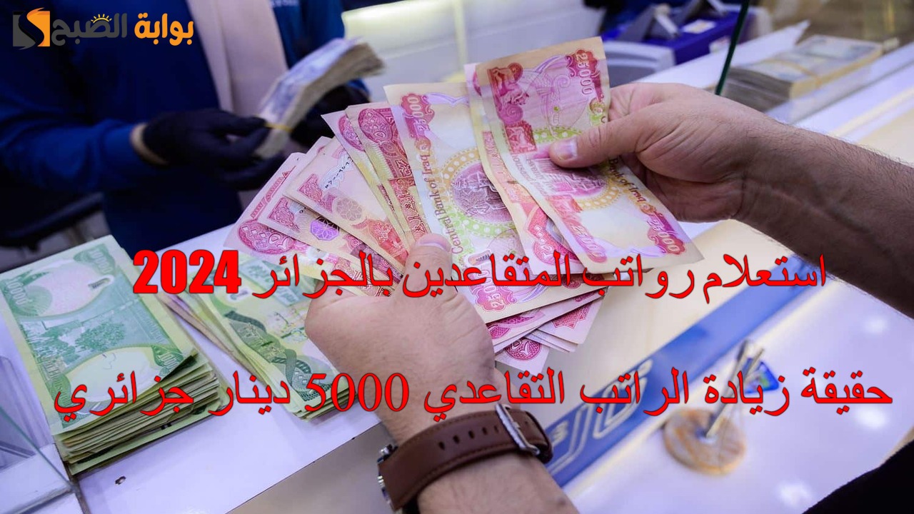 هنـــا.. رابط استعلام رواتب المتقاعدين بالجزائر 2024 عبر وزارة المالية وحقيقة زيادة رواتب شهر نوفمبر