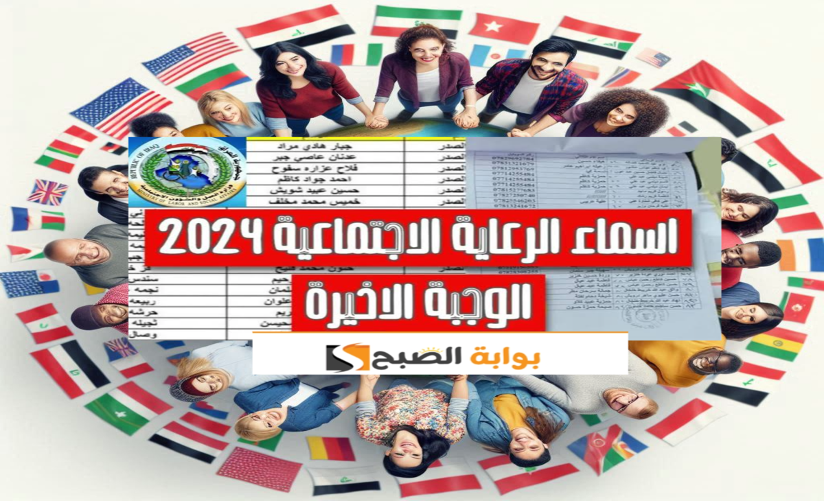 الوجبة السابعة أسماء المشمولين بالرعاية الاجتماعية في العراق وخطوات الاستعلام 2024