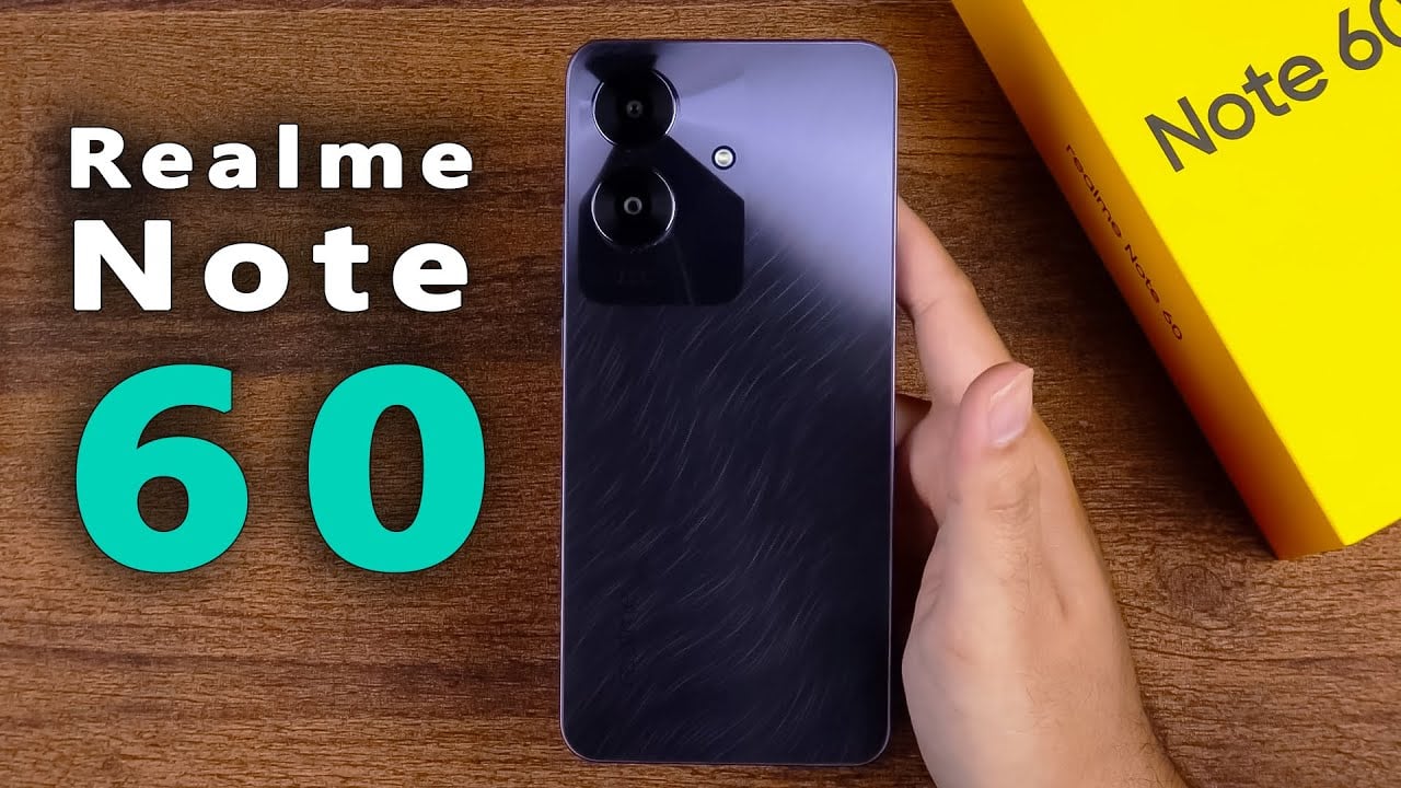 ريلمي تغزو سوق الهواتف بأرخص هاتف مصمم بفخامة هاتف Realme Note 60 المقاوم للكسر والمياه قمة الفخامة في جيبك