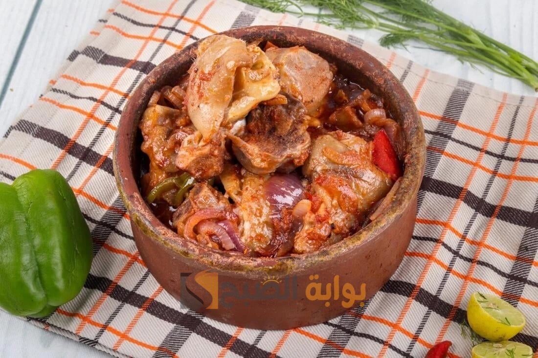 طريقة عمل طاجن العكاوى بالبصل بطعم ورائحة زمان