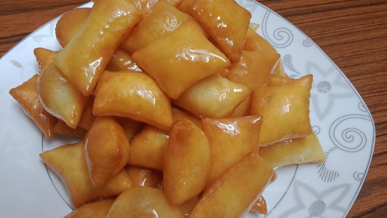 طريقة عمل البغاشة.. حلويات سريعة هشة وخفيفة بدون فرن والطعم حكااااية