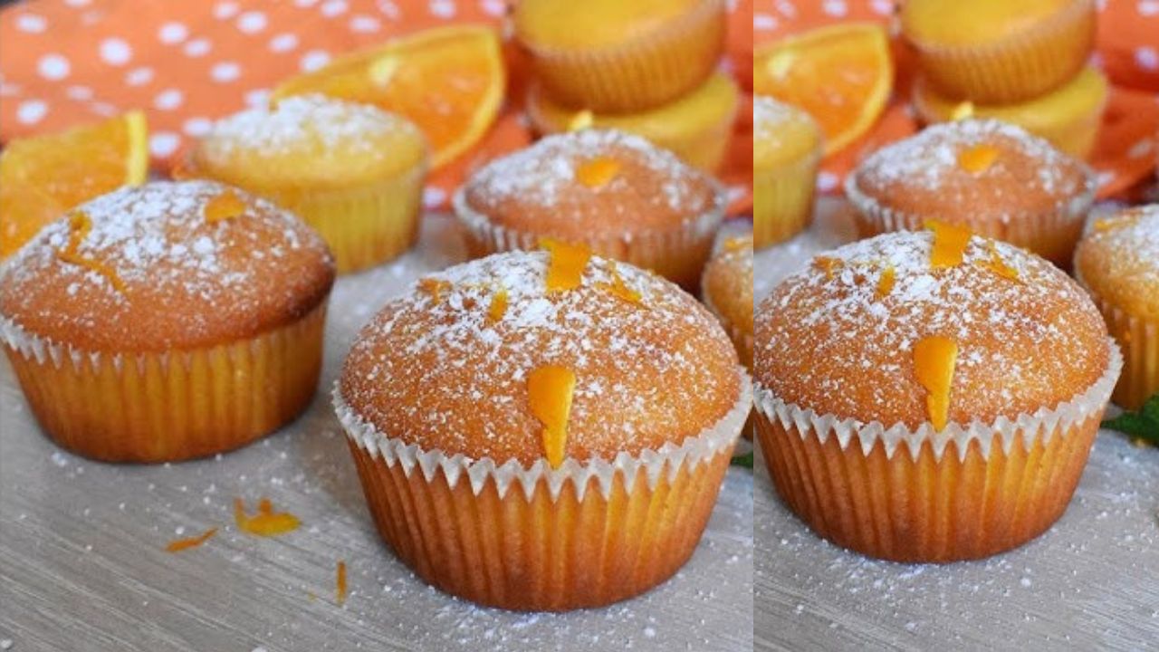 حلوى سريعة ومشبعة .. حضري كب كيك البرتقال لأطفالك بكل سهولة ليعطيهم الطاقة بأحلى طعم
