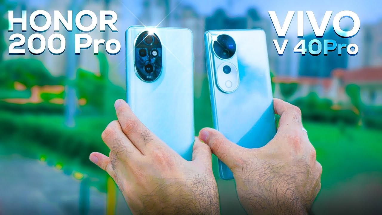 مقارنة تحسم صراع صدارة الفئة المتوسطة بين العملاقين Honor 200 Pro و Vivo V40 Pro