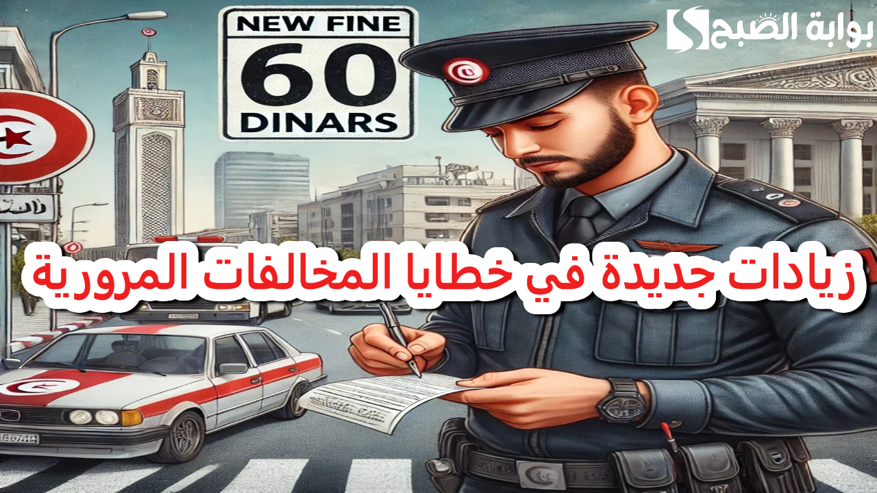 المرور التونسي يعلن عن زيادات جديدة في خطايا المخالفات المرورية