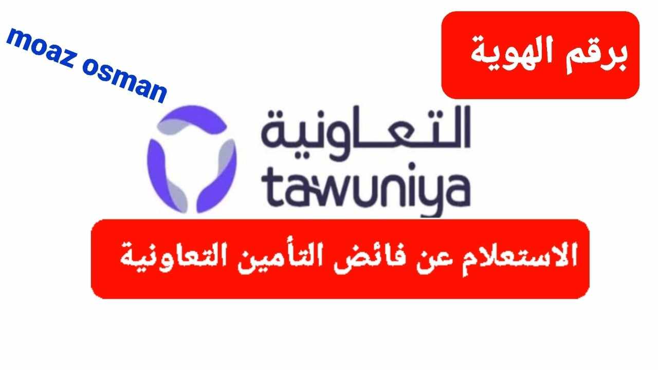 “طريقة سهلة” خطوات الاستعلام عن فائض التأمين التعاونية 1446 في السعودية برقم الهوية