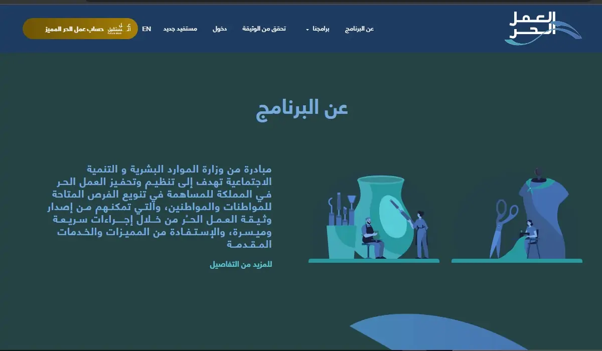 بخطوات بسيطة.. طريقة إصدار وثيقة العمل الحر للأسر المنتجة 1446 وهذه أبرز مزاياها
