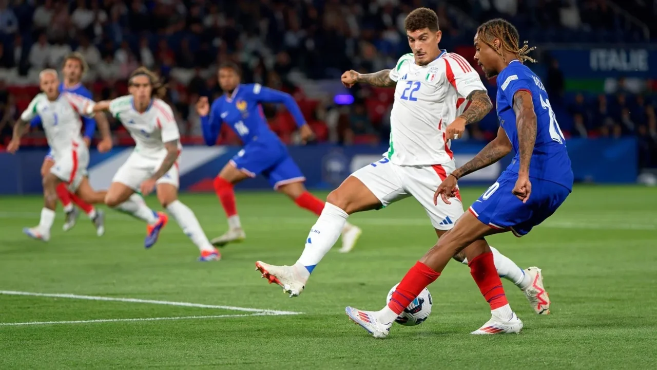 هل تنقل على بين سبورت المفتوحة؟ القنوات الناقلة لمباراة ايطاليا وفرنسا اليوم بدوري الأمم الأوروبية 2025 + المعلق