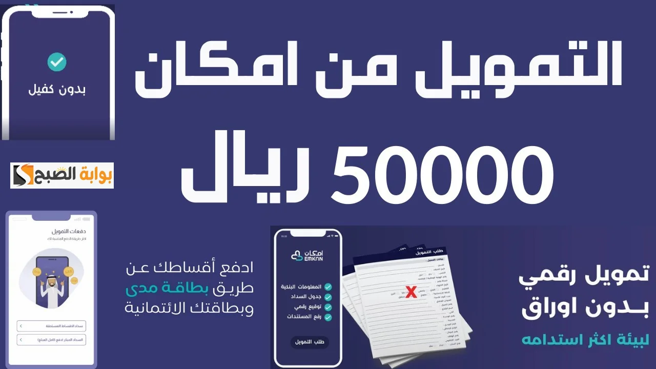 شروط الحصول على تمويل امكان والمستندات المطلوبه وكيفيه التقديم خطوه بخطوه