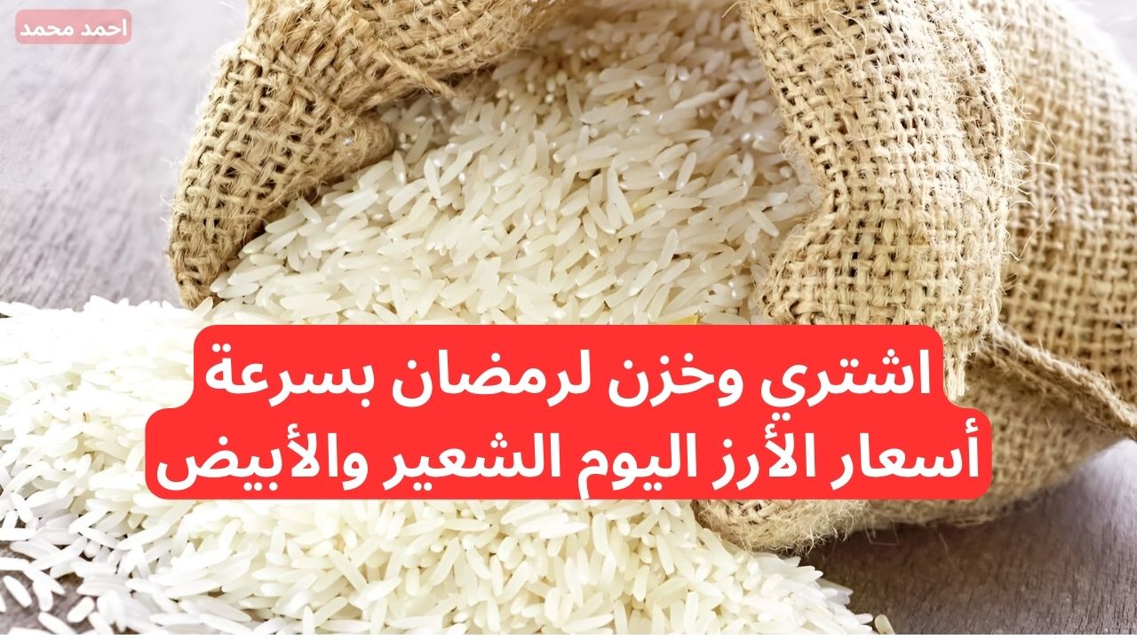 “أفضل وقت تشتري وتخزن فيه جه”.. سعر طن الأرز الشعير اليوم السبت 29-11-2024.. أسعار الأرز الشعير اليوم