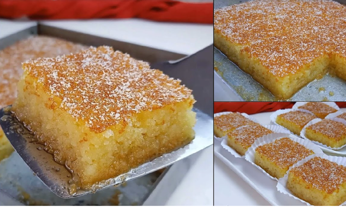بأسرار المحلات.. طريقة عمل البسبوسة المرملة بمكونات منزلية بسيطة