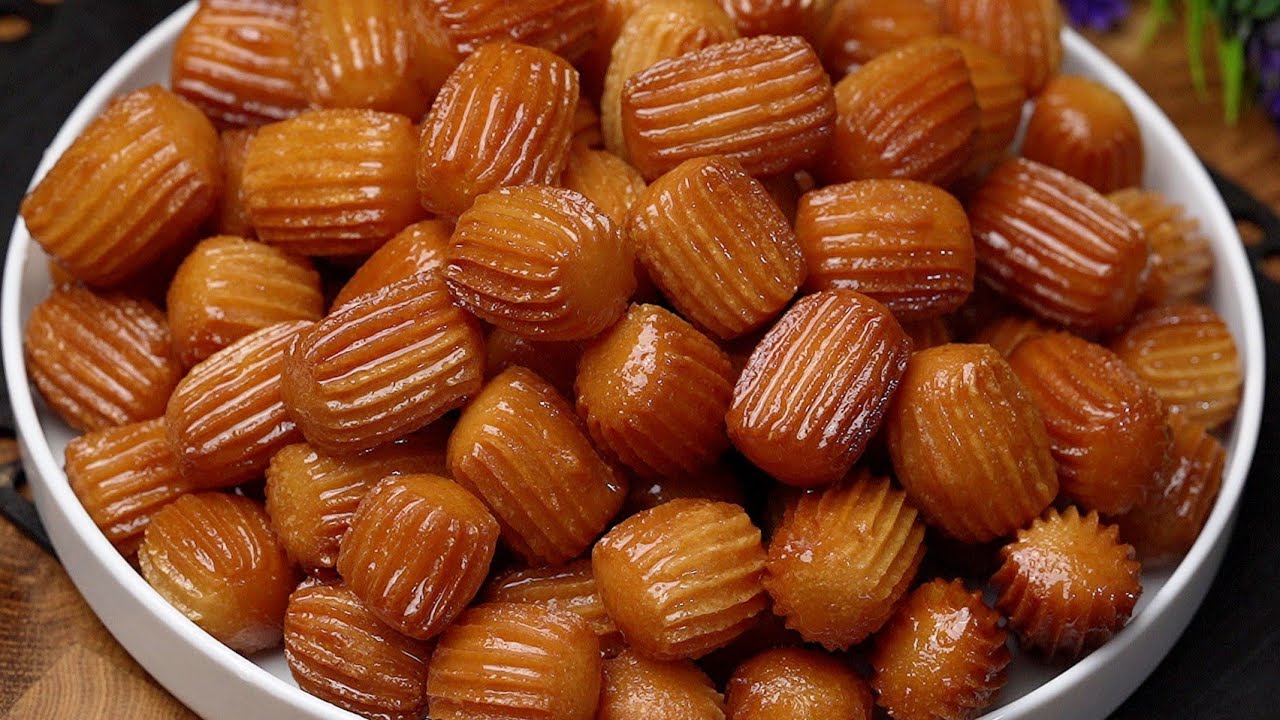 كيفية عمل بلح الشام بعجينة أكثر هشاشة وطعم لا يقاوم ولذيذ لمحبي الحلويات التقليدية في البيت
