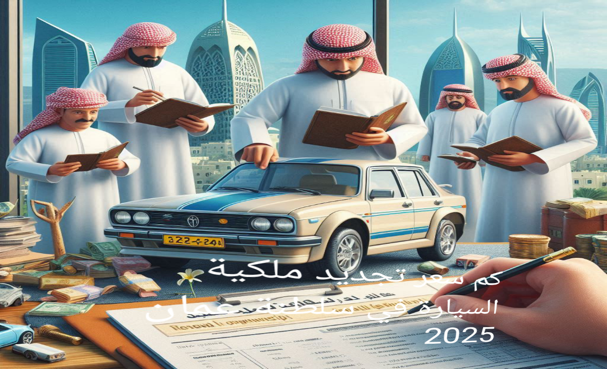 كم سعر تجديد ملكية السيارة في سلطنة عمان 2025 وكيفية التجديد اون لاين
