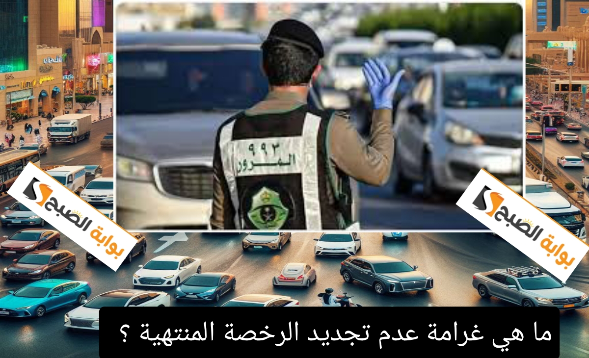 ما هي غرامة عدم تجديد الرخصة المنتهية ؟ ورسوم تجديد السيارات ونقل الملكية السنوي 1446