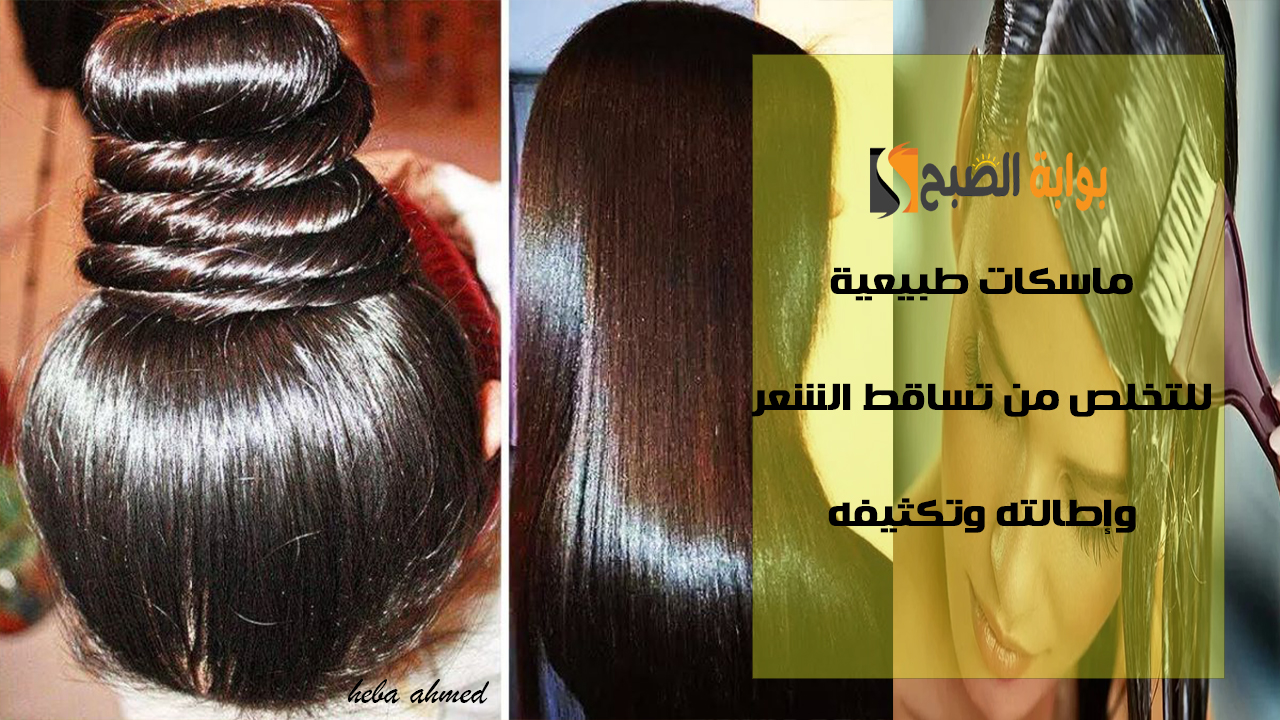 ماسكات طبيعية للشعر للتخلص من التساقط والجفاف في فصل الخريف