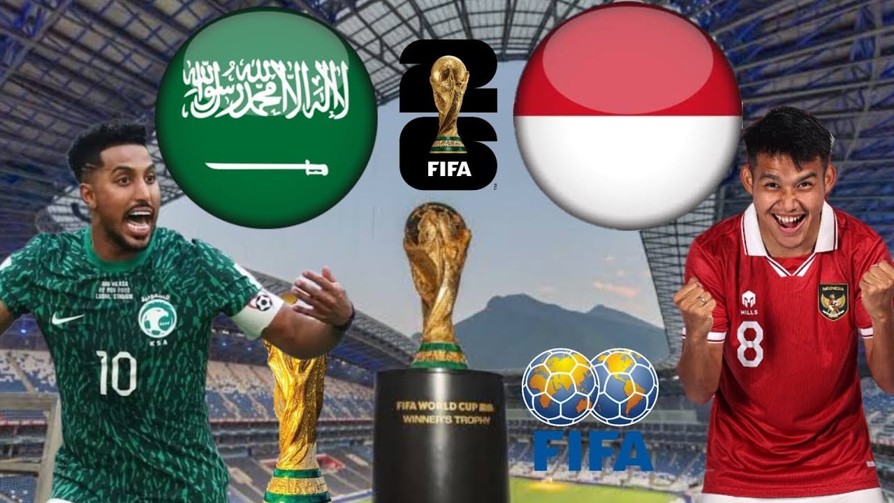 “لقاء جبار يقوده الأخضر”.. موعد مباراة السعودية واندونيسيا والقنوات الناقلة في تصفيات كأس العالم 2026