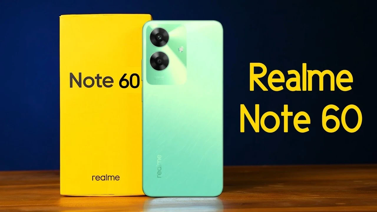 بطاريته عملاقة وضد الماء.. مواصفات جبارة لـ Realme Note 60 بسعر اقتصادي يبحث عنها عشاق الفخامة