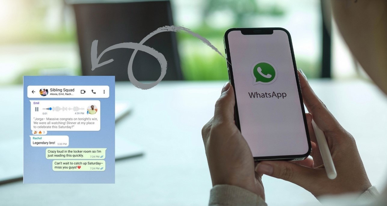 وداعًا للمعاناة.. ميزة واتساب الجديدة تُتيح تحويل الرسائل الصوتية إلى نصوص بـ 5 لغات