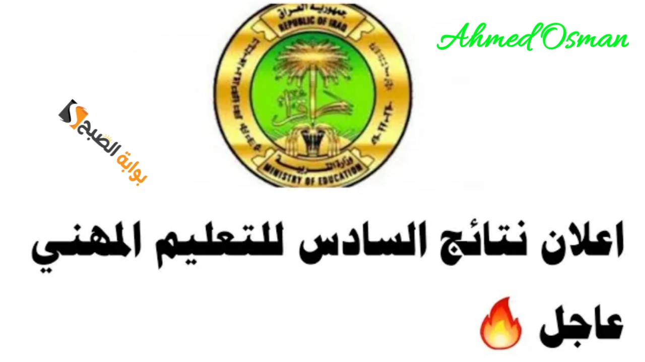 نتائجنا “ظهرت رسمياً”.. كشوفات نتائج التعليم المهني 2024 الدور الثالث بكافة الفروع من وزارة التربية العراقية بي دي إف