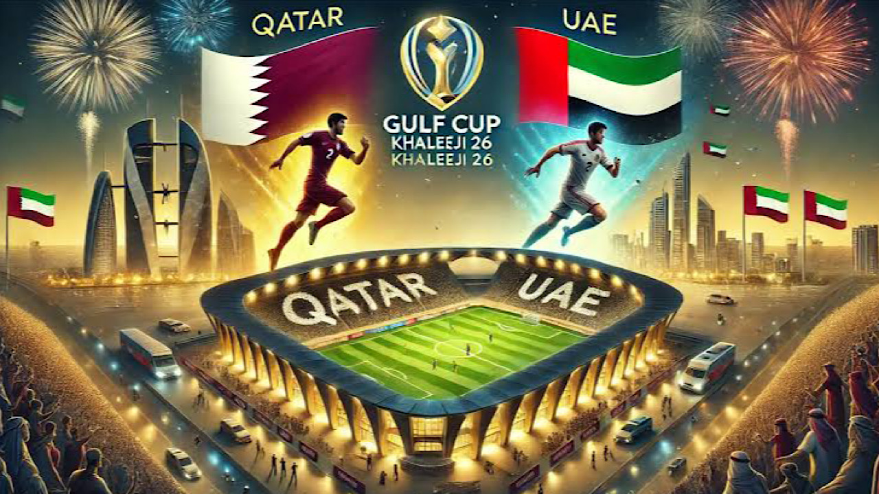 بعضها غير مشفرة .. القنوات الناقلة لمباراة قطر والإمارات في افتتاح كأس الخليج العربي 26