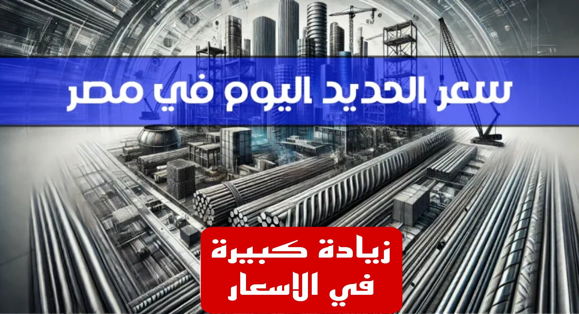 وصل كام انهارده؟ زيادة جديدة في سعر طن الحديد والأسمنت اليوم الجمعة 27-12-2024