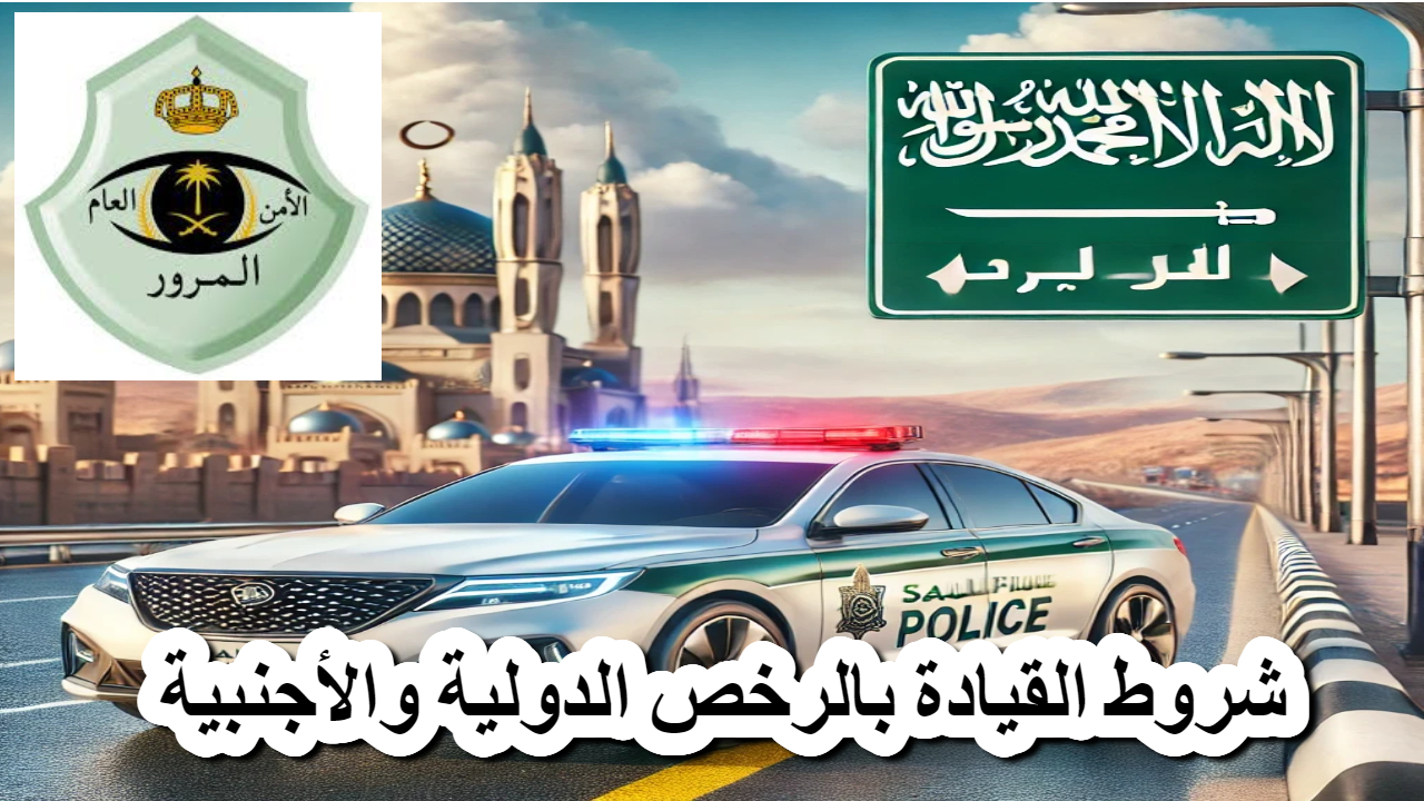 المرور السعودي .. يوضع شروط هامة لقيادة المركبة بالرخص الدولية والأجنبية
